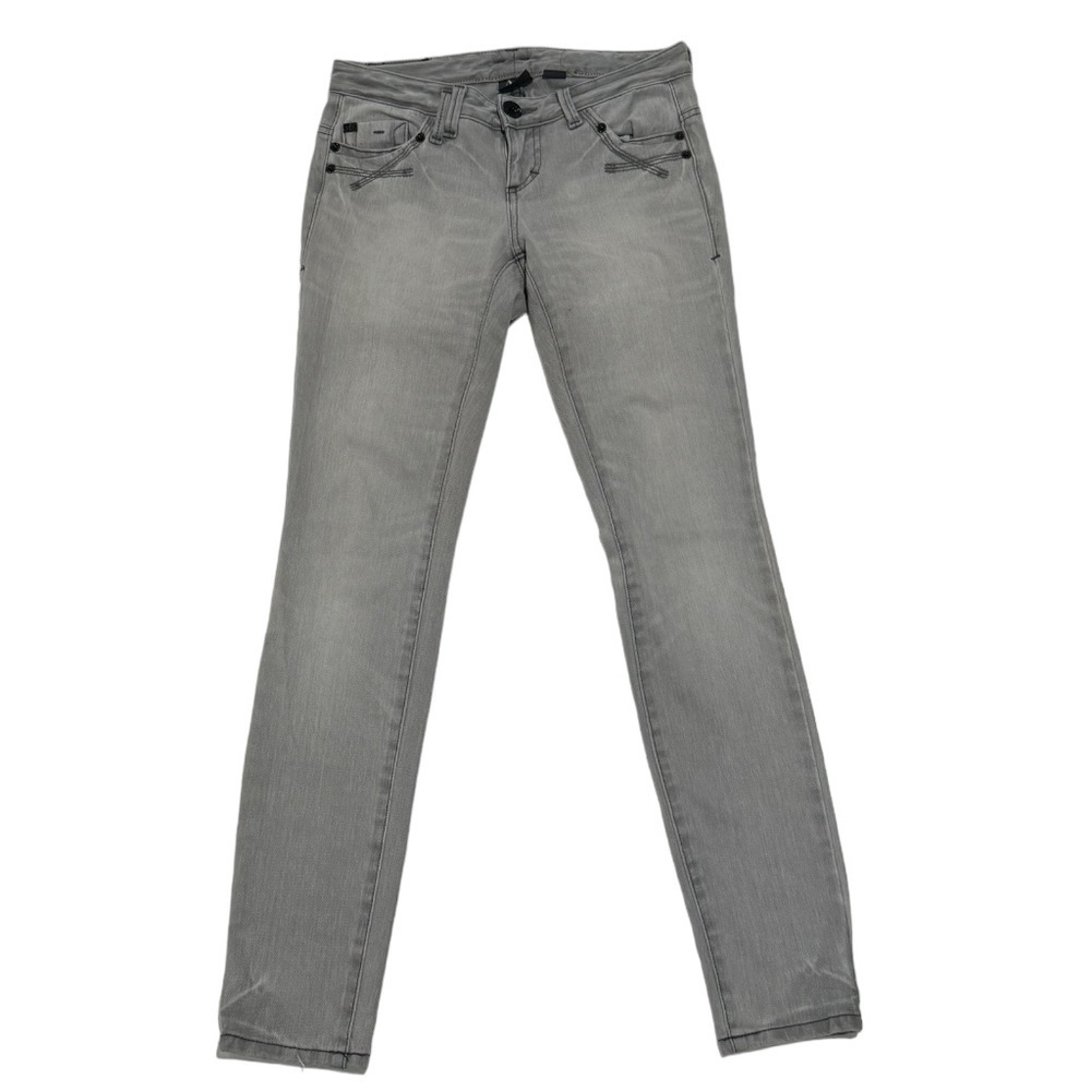 Armani Exchange A/X Skinny Jeans, gray, Size 0